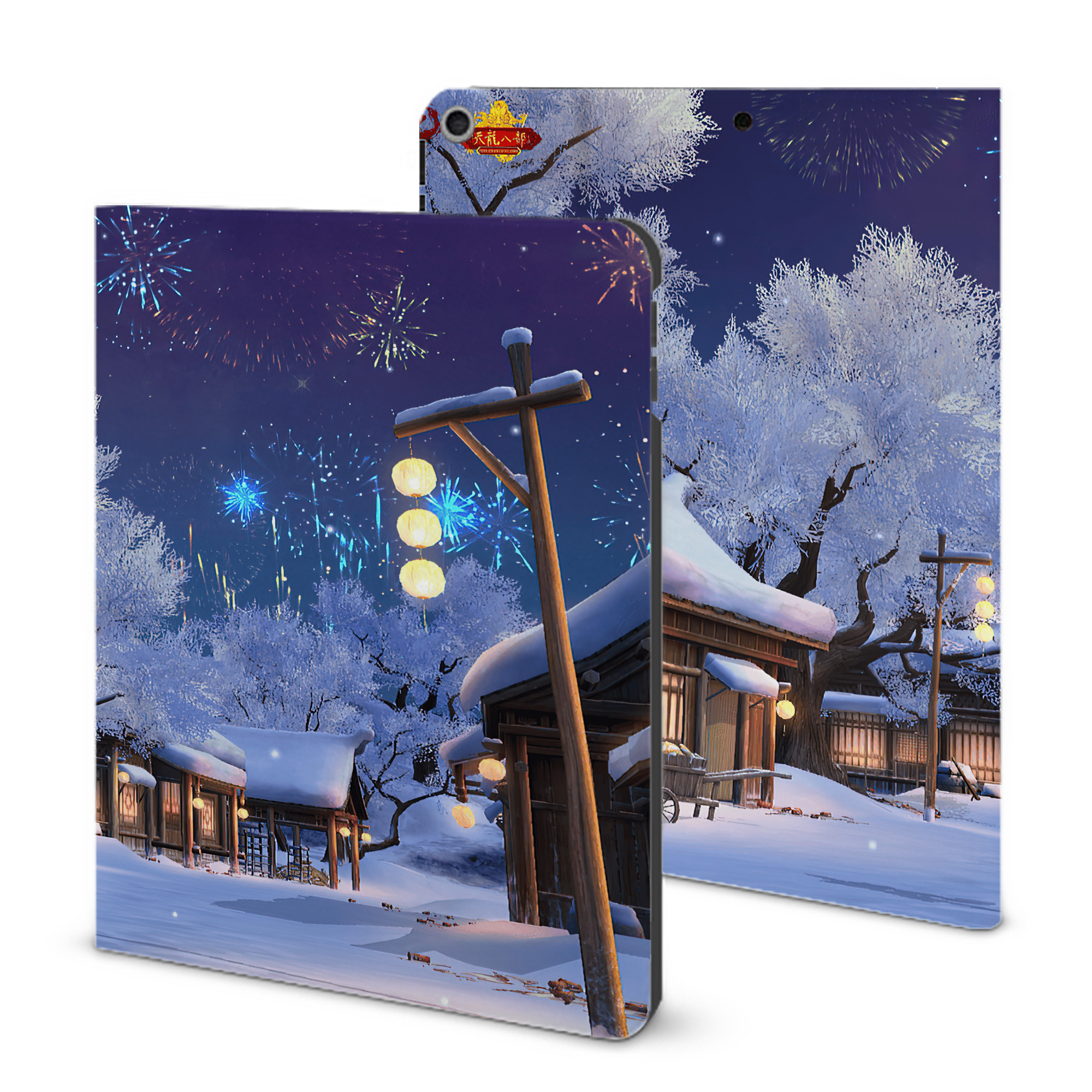（画像用） アナと雪の女王 アンナ エルサ Frozen Anna Elsa IPad ケース ブック型 PUレザー TPU 耐衝撃 軽量 薄型 ペン収納なし 全面保護 IPad 各モデル対応